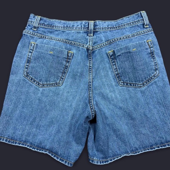 Faded Glory 100% Cotton Denim Shorts Women’s Size 10 Gilmore Girls Style Y2K 05’ - Picture 6 of 7